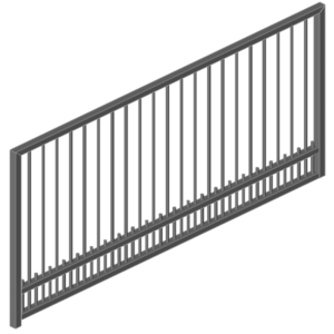 pipe baluster Sliding gates in Auckland
